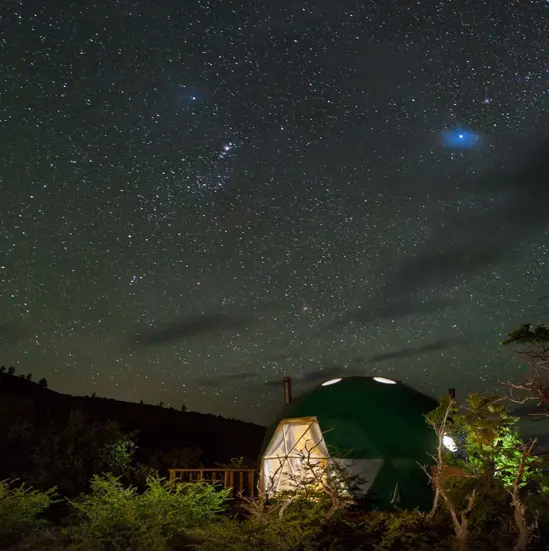 ORIGINAL GLAMPING - LUXURY CAMP WORLDWIDE - ECO CAMP PATAGONIA - CHILI