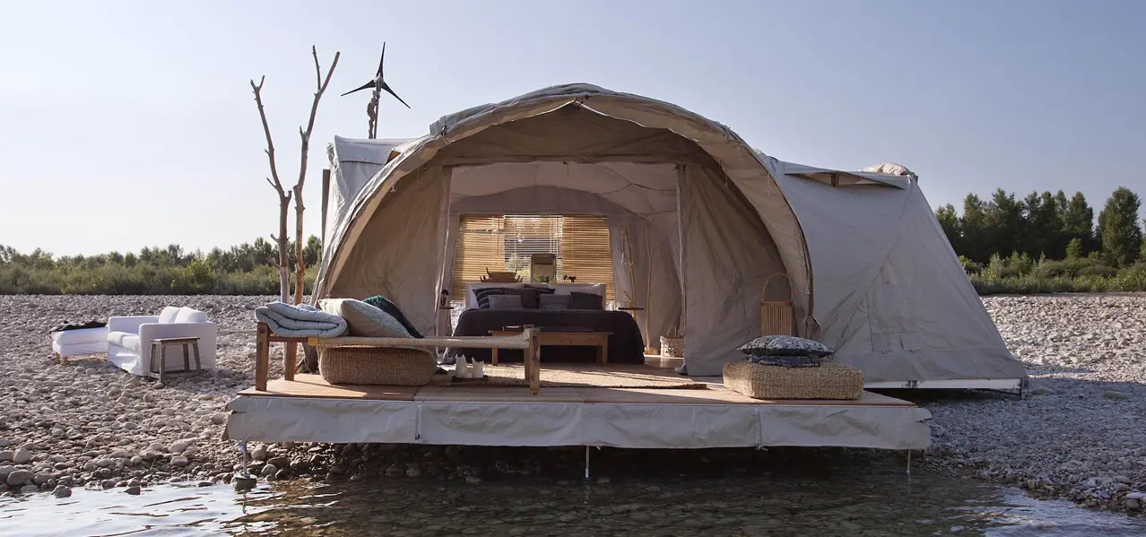 ORIGINAL GLAMPING - LUXURY EPHEMERAL CAMP WORLDWIDE - LODGE TENT