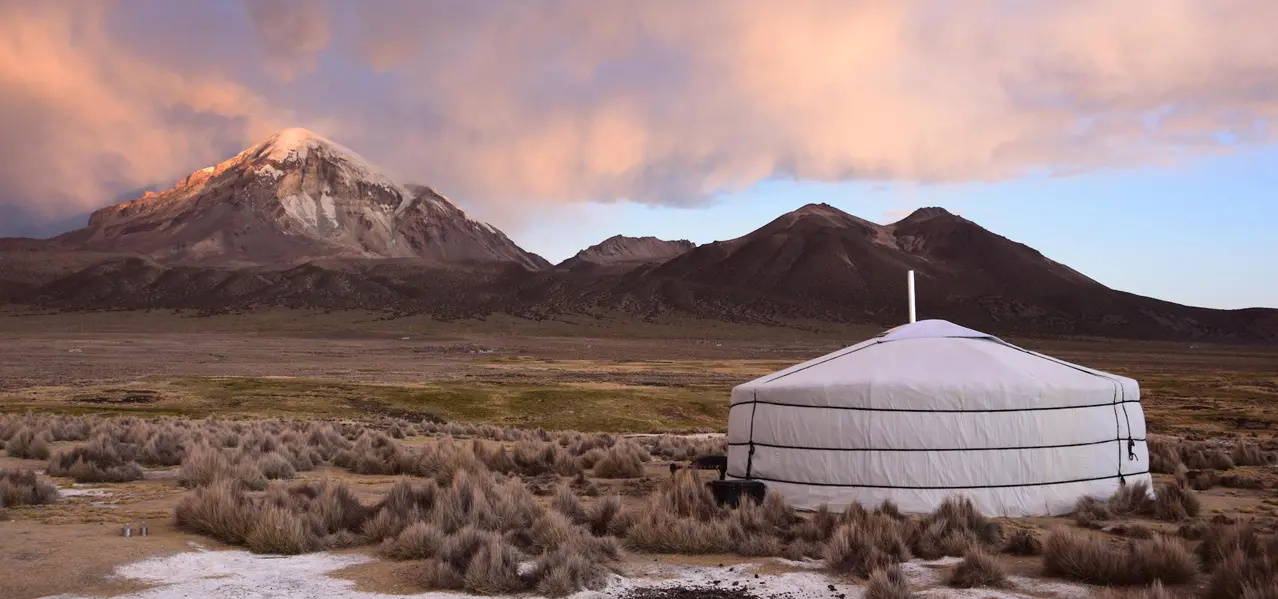 ORIGINAL GLAMPING - LUXURY EPHEMERAL CAMP WORLDWIDE - YURT TENT
